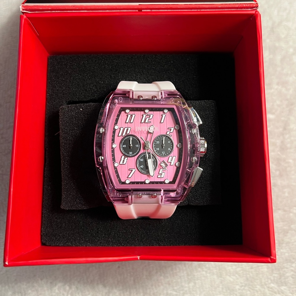 Invicta S1 Rally Kinesia Anatomic Men's Watch-47mm MOD-50083 Vibrant
Pink (NWT)